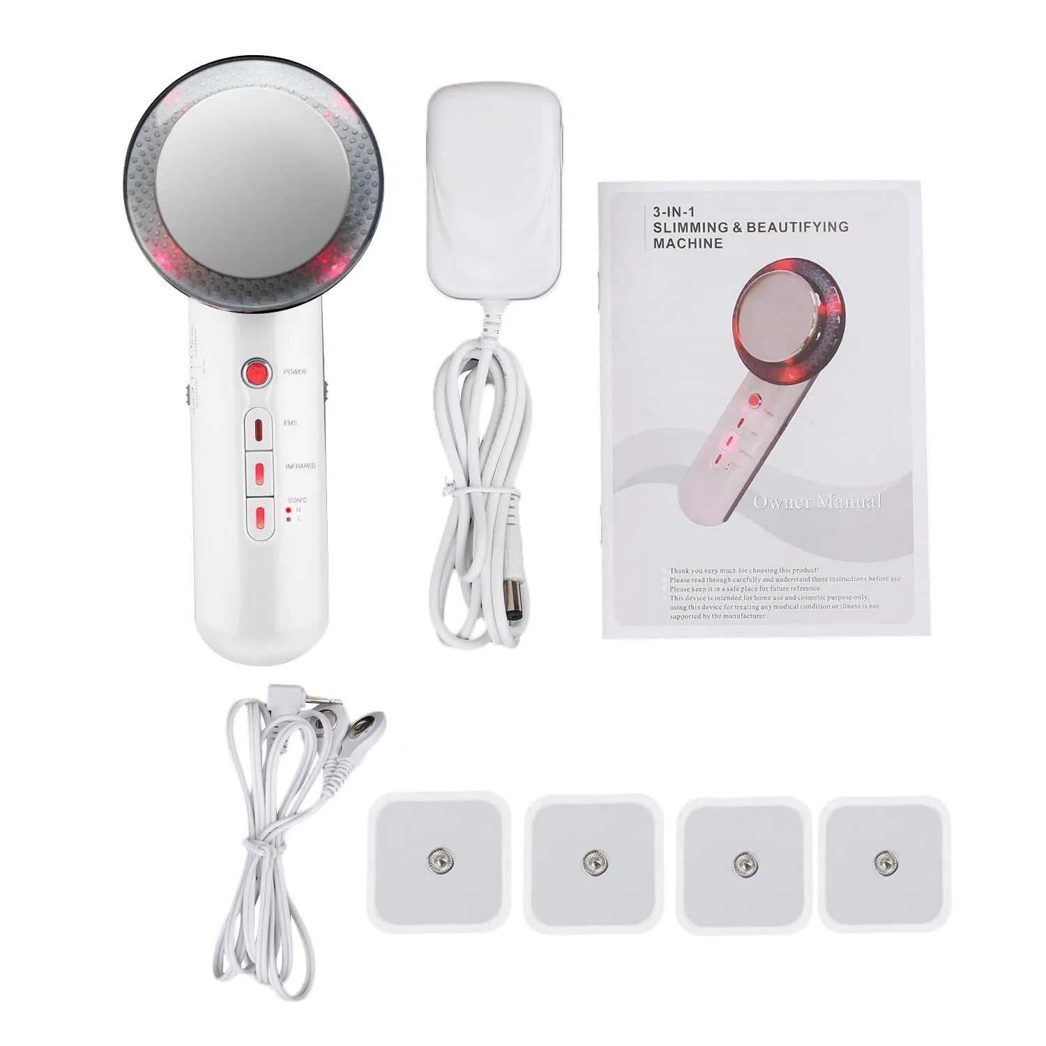 6-in-1 Body Sculpting & Skin Tightening Massager | RF, EMS & Cavitation