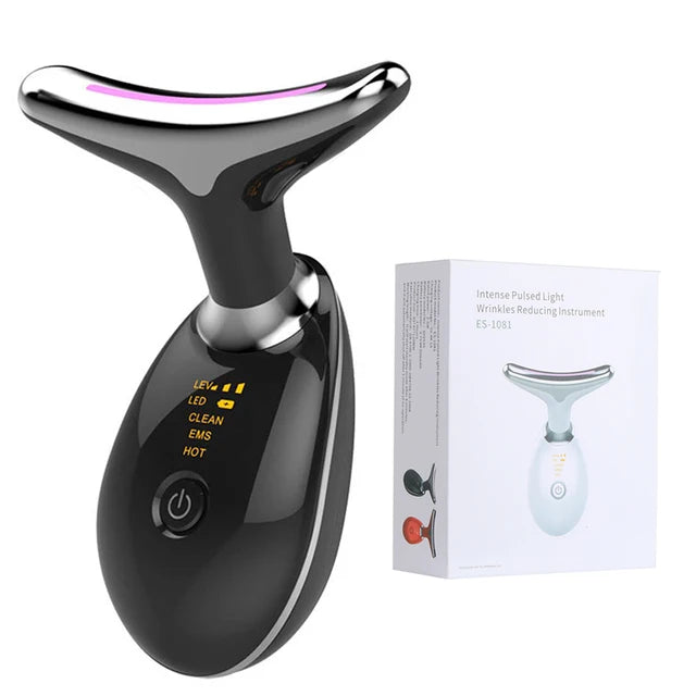 6-in-1 Neck & Face Lifting Device | EMS, LED & Anti-Aging Therapy