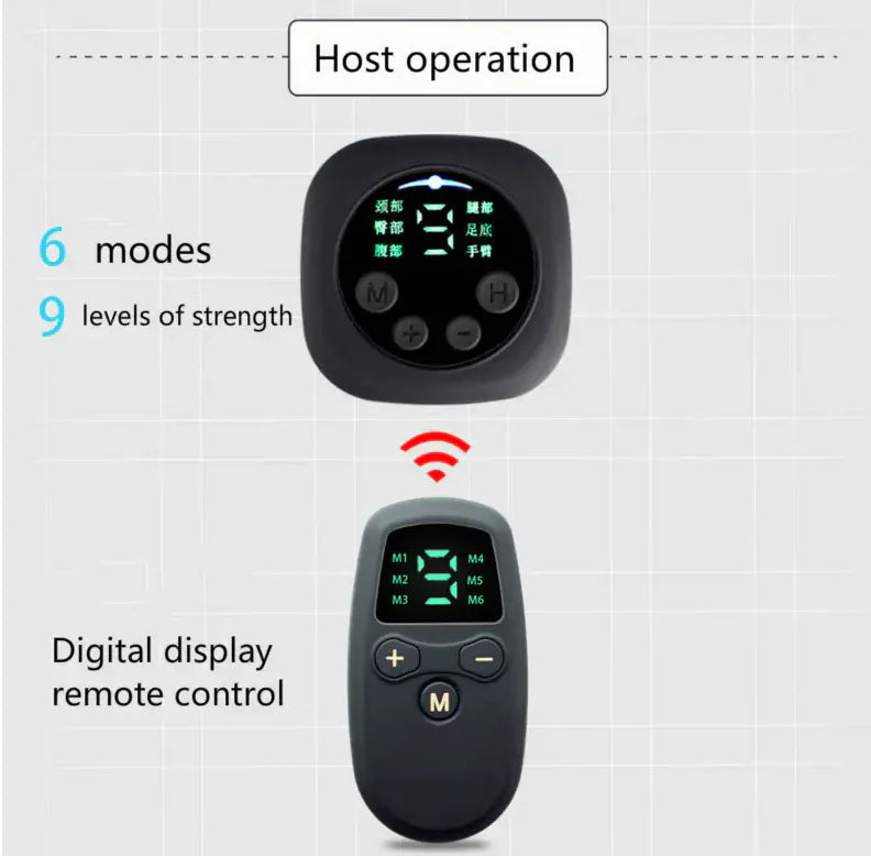 Rechargeable EMS Foot Massager | Circulation Boost & Deep Relaxation Therapy