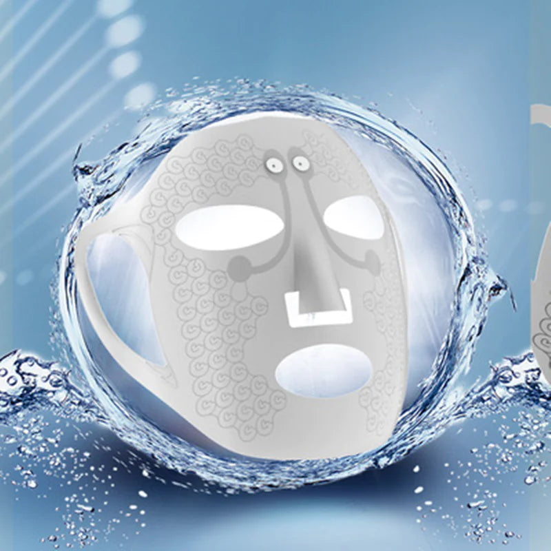 Advanced EMS Facial Lifting Mask | Vibration Massage & Skin Tightening