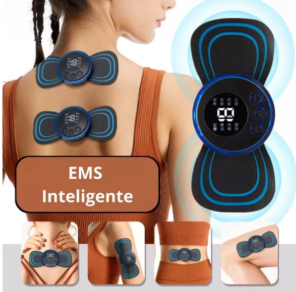 Portable EMS Neck Massager | Deep Tissue Relief & Relaxation Therapy