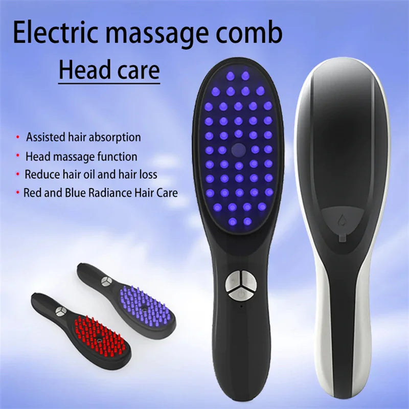 Advanced Hair Regrowth & Scalp Therapy Brush | Massage, Stimulate & Strengthen