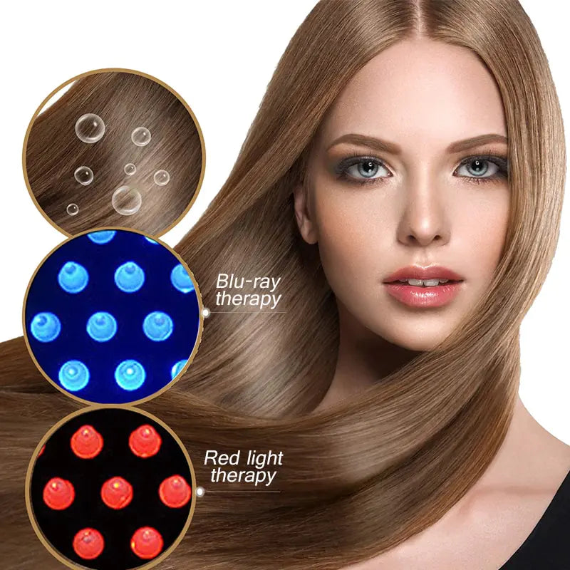 Infrared Electric Hair Growth Comb | Scalp Therapy & Hair Regeneration