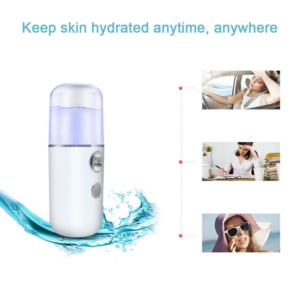 Handheld Facial Mist Sprayer | Refresh, Hydrate & Revitalize On-the-Go