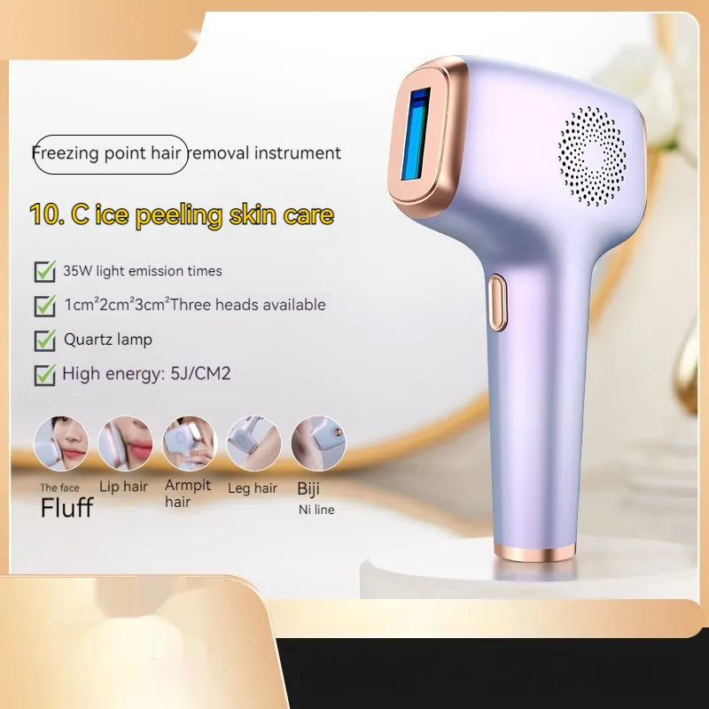 IPL Laser Hair Removal Device | Permanent & Painless Hair Reduction